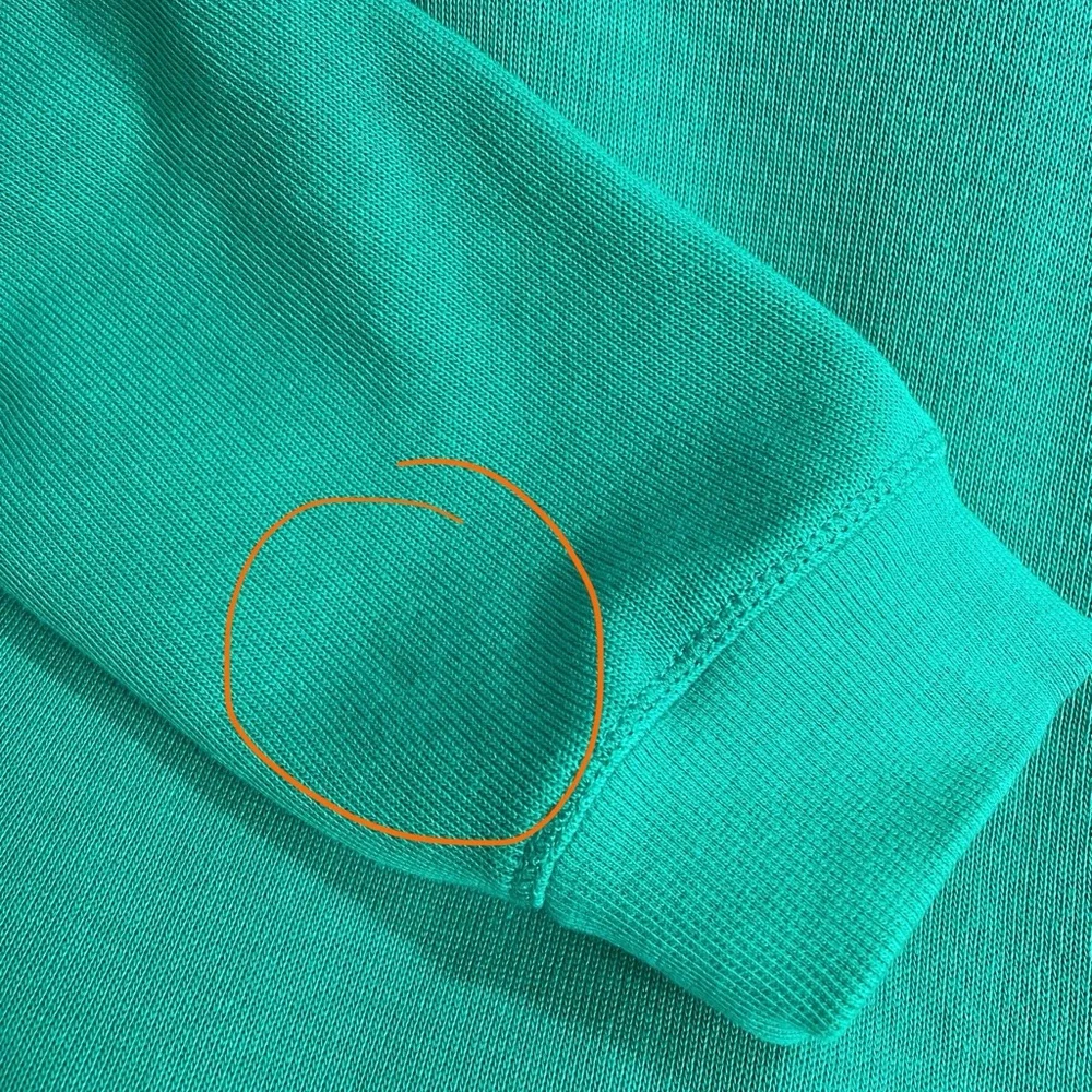 Men's Tommy Bahama Green Half-Zip Sweater Sweatshirt Large - Picture 6 of 6